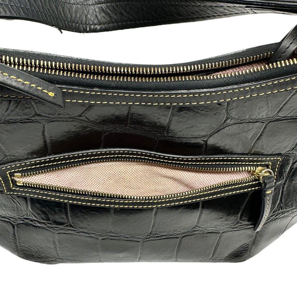 Dooney & Bourke Reptile Print Shoulder Bag - Picture 13 of 16